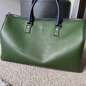 Salvatore Ferragamo Stylish Green Duffel Bag for Travel